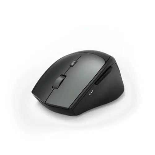 Produktbild: Hama, MW-600 Funk-Maus mit USB-C und USB-A (PC Maus kabellos mit 6 Tasten, leise, optische Maus mit 1000/1500/2000/2400 dpi), Multi Device Mouse schwarz