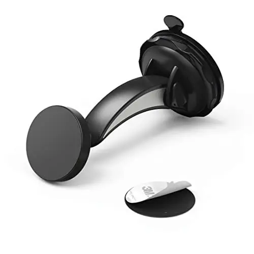 Produktbild: Hama Magnet Saugnapf Handy-Kfz-Halterung 360Degree drehbar, Magnetbefestigung 178245 Tous Smartphones