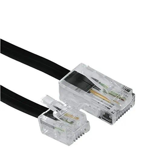 Produktbild: Hama Modular-Stecker 6p4c - Modular-Stecker 8p4c, 3 m