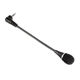 Produktbild: Hama Notebook VoIP-Mikrofon (Mikro passend für PC, Notebook, Laptop eignet sich perfekt für Telefonkonferenzen im Home Office oder Büro) schwarz