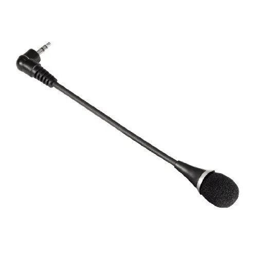 Produktbild: Hama Notebook VoIP-Mikrofon (Mikro passend für PC, Notebook, Laptop eignet sich perfekt für Telefonkonferenzen im Home Office oder Büro) schwarz