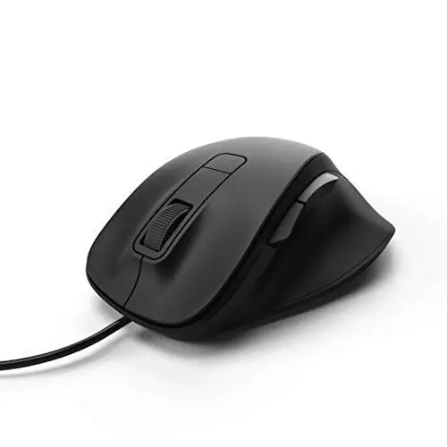 Produktbild: Hama Optische 6-Tasten-Maus MC-500, kabelgebunden, Schwarz