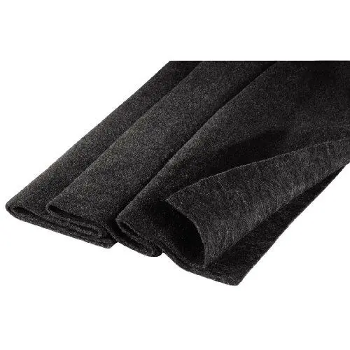 Produktbild: Hama Selbstklebender HiFi Bespannstoff, schalldicht (Bezugsstoff für Door-/Soundboards, Subwoofer-Boxen, Lautsprecher, Heckablagen, KFZ-Verkleidung, 70x 140cm) Antidröhnmatte, Akustik-Stoff, grau