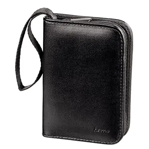 Produktbild: Hama Speicherkarten-Tasche für 18 SD-/MMC-Speichermedien, Schwarz