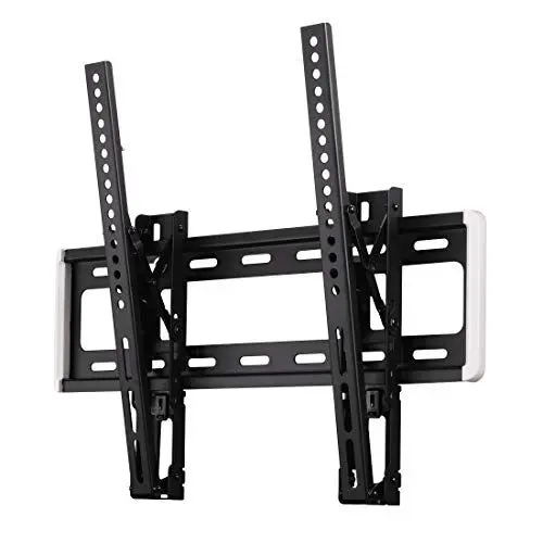 Produktbild: Hama TV Halterung neigbar -12° (Wandhalterung für Flat TV 32“ – 56“, TV Wandhalterung inkl. Fischer Dübel u. Kabelführung, bewegliche Halterung bis VESA 400 x 400, max. 40 kg) schwarz