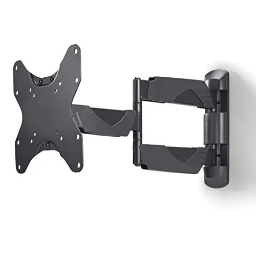 Produktbild: Hama TV Wandhalterung 180° schwenkbar, neigbar (TV Halterung für Flat TV 19“ – 48“, Wandhalterung inkl. Fischer Dübel u. Kabelführung, vollbewegliche Halterung bis VESA 200 x 200, max. 35 kg)