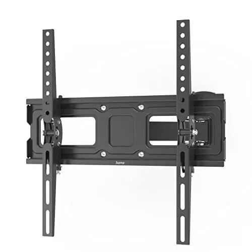 Produktbild: Hama TV Wandhalterung Schwenkbar, Neigbar (32 - 65 Zoll TV Halterung für Fernseher bis zu 30 kg, max. VESA 400x400, Ausziehbare Fernsehwandhalterung inkl. Fischer-Dübel & Bohrschablone) schwarz