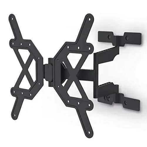 Produktbild: Hama TV Wandhalterung Schwenkbar, Neigbar, Slim (32 - 65 Zoll TV Halterung für Fernseher bis zu 30 kg, max. VESA 400x400, Ausziehbare Fernsehwandhalterung inkl. Fischer-Dübel & Bohrschablone) schwarz