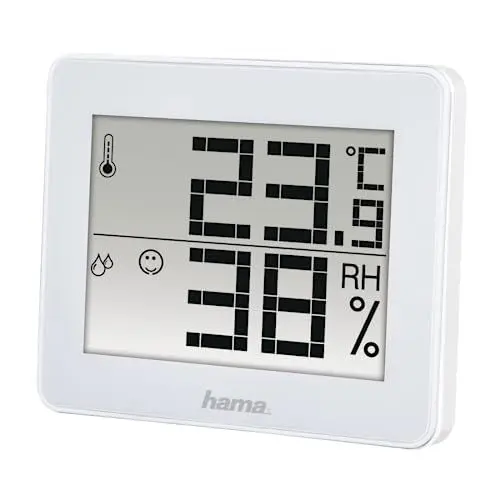 Produktbild: Hama Thermo-/Hygrometer TH-130, Weiß
