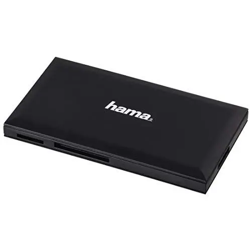 Produktbild: Hama USB-3.0-Multi-Kartenleser, SD/microSD/CF/MS, schwarz