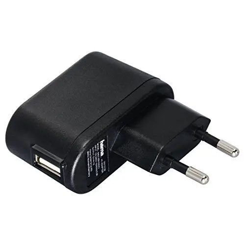 Produktbild: Hama USB Ladegerät für die Steckdose, 5V/1A, ideal für z. B. Apple TV 4 Siri Remote, MP3-Player und andere USB Geräte, schwarz