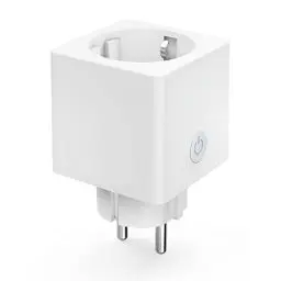 Produktbild: Hama WLAN Steckdose Advanced, Mini Plug, (smarte Steckdose ohne Hub, WiFi Steckdose für Sprach- u. App-Steuerung, für z.B. Heimkino, Stehlampe, Ventilator, 3680W, 16A) weiß
