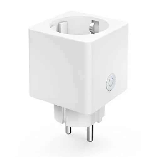 Produktbild: Hama WLAN Steckdose Advanced, Mini Plug, (smarte Steckdose ohne Hub, WiFi Steckdose für Sprach- u. App-Steuerung, für z.B. Heimkino, Stehlampe, Ventilator, 3680W, 16A) weiß