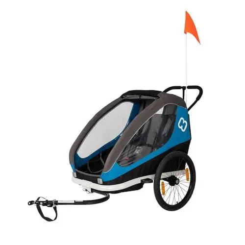 Produktbild: Hamax Unisex-Adult Traveller-Petrol Blue/Gray Trailer, One Size