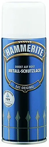 Produktbild: Hammerite Metallschutzlack Spray Hammerschlag, Dunkelgrau, 400ml