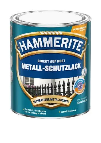 Produktbild: Hammerite Metallschutzlack Matt, Braun, 250ml
