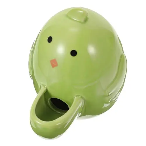 Produktbild: Hamster Futterspender Katzenfutterspender Kleintier Futterspender Automatischer Katzenfutterspender Kaninchenkäfig Futterspender Tierfutterspender Vogelförmiger Happyyami