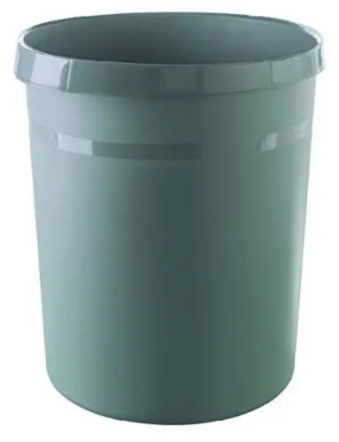 Produktbild: HAN 18198-19 Papierkorb GRIP KARMA - 18 L, rund, 100% Recyclingmaterial, öko-dunkelgrau