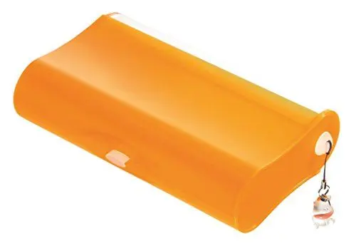 Produktbild: HAN 996-61 Schul-Etui 3-Fach COOL, Geniale Schlamperbox mit 3 Fächern und Pinnwand, transluzent-orange- weitere Farben auswählbar