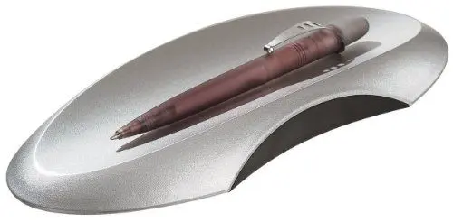 Produktbild: HAN Ablageschale DELTA, Stiftablage aus hochwertigem Kunststoff, elegantes Zubehör für Büro und Schreibtisch Organisation, 2750-77, silber edition
