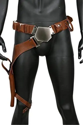 Produktbild: Han Solo Gürtel mit Holster Update-Version Deluxe Cosplay Kostüm Replik für Erwachsene Herren Verrücktes Kleid Zubehör