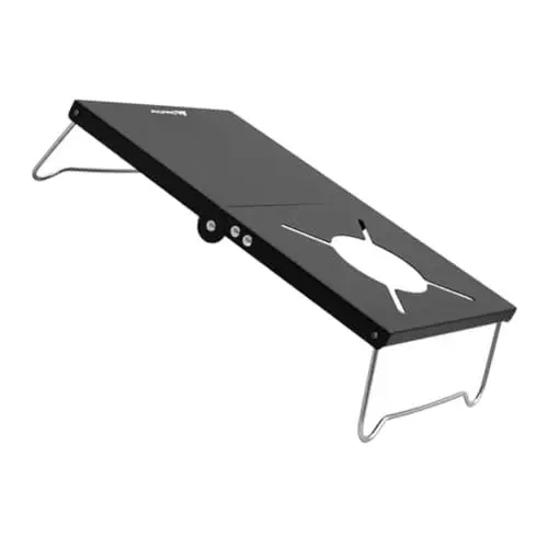 Produktbild: HANABASS 1Stk zusammenklappbarer picknicktisch Camping Klapptisch Grillständer für Lagerfeuer campingtisch mit stühlen terassenmöbel Campinggrill Holzkohlegrill Organizer-Tisch Grilltisch