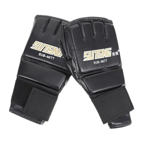 Produktbild: HANABASS Ergonomisches Design Tragbare Sparring Handschuhe Training Kickboxen Handschuhe Halbfinger
