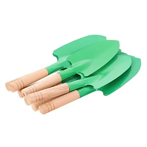 Produktbild: HANABASS 1 Satz Teiliges Gartenwerkzeug Mit Holzgriff Gartenschaufeln Für Jäten Graben Und Pflanzen Im Freien Langlebige Handspaten Für Gartenprojekte 8 Stück