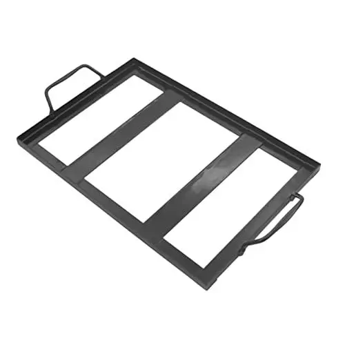 Produktbild: HANABASS 1stk Salzregal Salzplatte Zum Grillen Schneidebrett Geschenkt Salztellerständer Grill Im Freien Outdoor-zubehör Salzblock Mann Lebensmittelqualität Eisen Emaille Schneidbrett