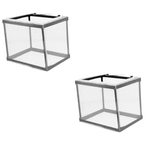 Produktbild: HANABASS 2stücke Aquarium Brutbox Für Kleine Fische Atmungsaktive Isolations Und Hatching-Box Für Aquarien Für Garnelen Und Betta-zucht Langlebig Und Vielseitig Einsetzbar