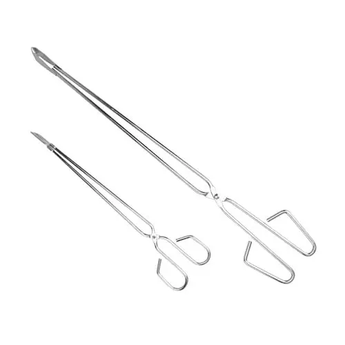 Produktbild: HANABASS Bbq-klemme Mit Verlängerter Länge Robuster Kohle-clip Grill-clip Für Den Haushalt Für Einfache Handhabung Der Holzkohle