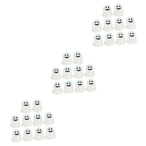 Produktbild: HANABASS 30 STK Kristallgeist Mini-geisterfiguren Halloween-miniaturfiguren Halloween-partygeschenke Miniatur-Halloween-Ornamente Mikrolandschaftsornament Halloween-miniaturdiorama Harz