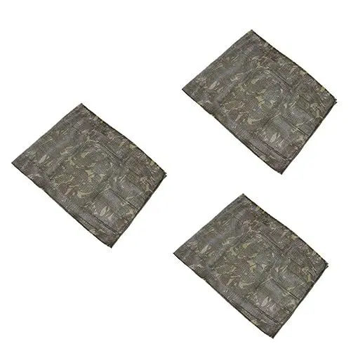 Produktbild: HANABASS 3St Camouflage-Netz Outdoor-Schal Jagd Schal Schnell trocknender Schal Abriebfester Schal Atmungsaktiver Schal Elastischer Schal Camping Schal Outdoor-Mesh-Schal Tarnschal