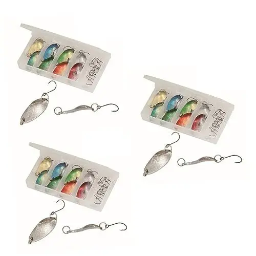 Produktbild: HANABASS 3St künstliche Köder fischen pedelec Fishing Tackle Fishing Accessories anglerzubehör zubehör fischerzubehör Löffelköder Bass lockt
