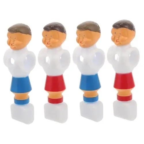 Produktbild: HANABASS 4 Stück Tischfußballpuppe, Tischfußball Figuren Ersatz Für Tischfußball Spieler, Ersatzteile Für Kickertische, Für Tischkicker Kinder Kickertisch Erwachsene Tischkicker