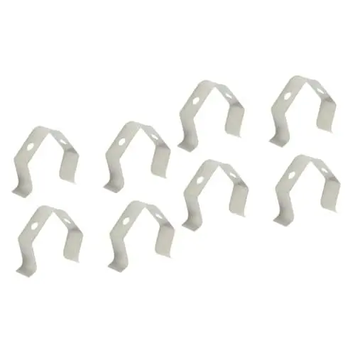 Produktbild: HANABASS 8 Stk BBQ-Clip-Halter grill zubehör grillzubehör Ofenklemme Kabob-Grill Stand Kaffeetasse BBQ-Thermometer-Sondenclip Grillthermometer für Fleisch Lebensmittel Grillzange einstellen