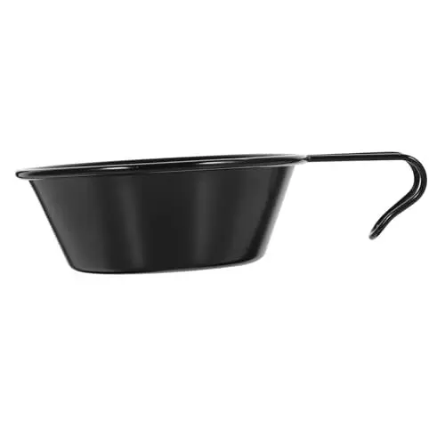 Produktbild: HANABASS Edelstahl schneeziehen schale edelstahlschüsseln stainless steel bowl Edelstahlbecher Rucksack-Topf Trink Gläser Kochgeschirr Campinggeschirr Griffschalen tragbar Suppenschüssel