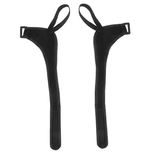Produktbild: HANABASS Gürtel 1 Paar Skistock-Armband Gehstock-Schutzkrawatte Stockschutzband Leine Ledergürtel Träger Verstellbarer Riemen Wanderstock Gurt Pole Schutzgürtel Ski Stöcke Polyester Armband