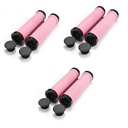 Produktbild: HANABASS Heringe 3 Stück Paar Lenkergriffe Aus Gummi Griffabdeckung Für Fahrradgriffe Kinder+fahrräder Fahrradgriffe Lenker Roller Murmeln Katapultieren Fahrradlenker Mountainbike
