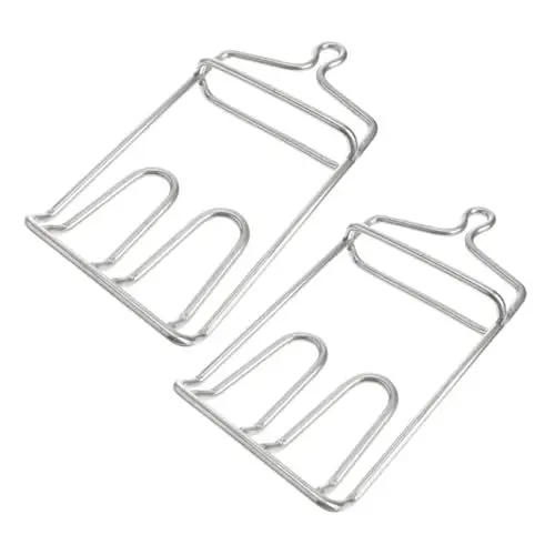 Produktbild: HANABASS Wursthaken 2st Schlachthaken Fleischaufhänger Haken Aus Edelstahl Grillhaken Haken Zum Aufhängen Rippenhaken Haken Zum Ausbeinen Von Fleisch Rostfreier Stahl Metall Haushalt