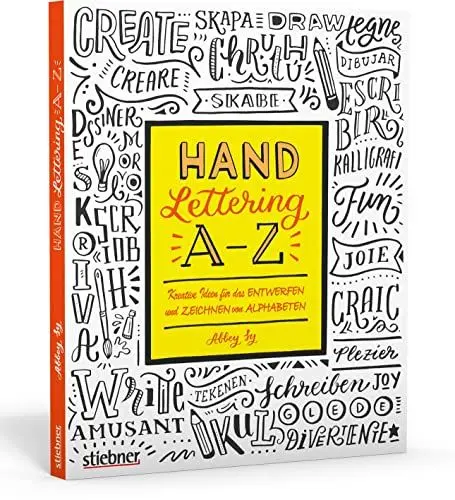 Produktbild: Hand Lettering A–Z. Kreative Ideen für das Entwerfen und Zeichnen von Alphabeten