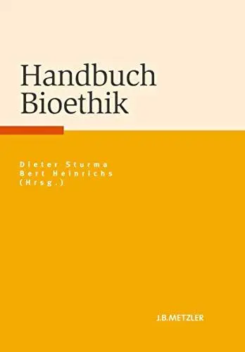 Produktbild: Handbuch Bioethik