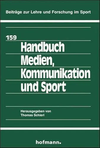 Produktbild: Handbuch Medien, Kommunikation und Sport