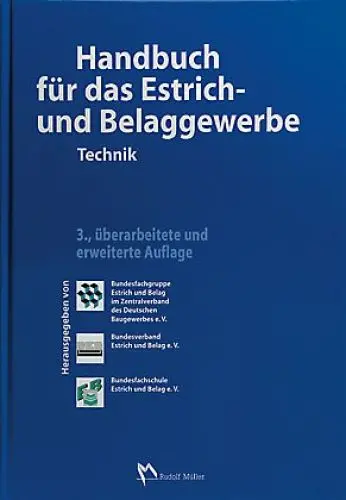 Produktbild: Handbuch für das Estrich- und Belaggewerbe: Technik