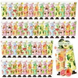 Produktbild: Handcreme Geschenkset, 50 Pack Handcreme| Weihnachtsgeschenke| Mini Handlotion in Großpackung| Hände Fuß Feuchtigkeitscreme für Trockene und Rissige Händ| Kleine Geschenk für Frauen, Geburtstags