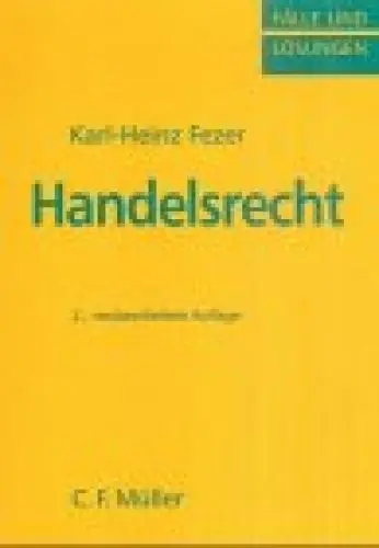 Produktbild: Handelsrecht