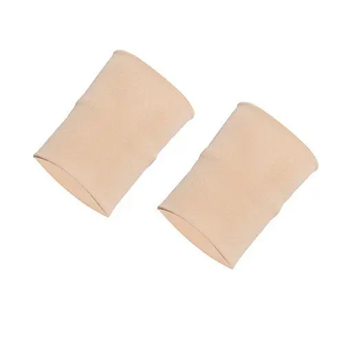 Produktbild: Handgelenkbandage, 2 Stück, medizinische Sport-Handgelenkbandagen für Handgelenk, Schutz vor Verletzungen, atmungsaktiv, Handgelenkschützer (Beige) – Größe S