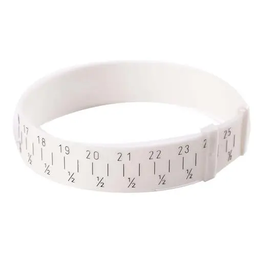 Produktbild: Handgelenk-Messgerät, langlebiges Kunststoff-Armband-Messwerkzeug für die genaue Ring- und Armbandgröße, Ringmessgerät für die Schmuckherstellung und das Basteln für Profis und
