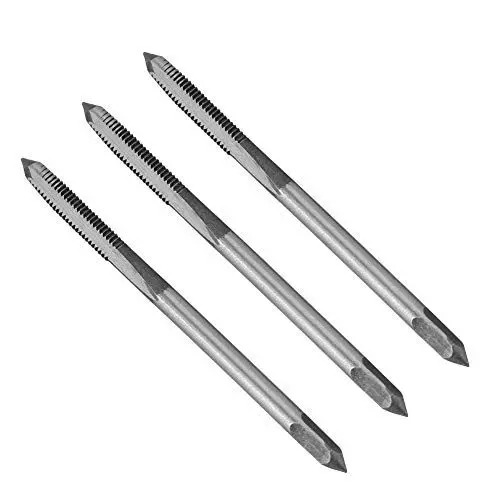 Produktbild: Handgewindebohrer, 3 Stück M3/M4/M5-Gewindebohrschraube Lagerstahl Handmaschinen-Gewindebohrer-Werkzeug (M3), Gewindefräser (M5)