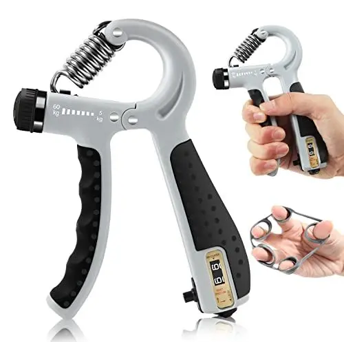 Produktbild: Handgriff Unterarm Stärke Handgriff Stärke kann die Stärke von 5kg-60kg mit einem Finger-Stretcher einstellen